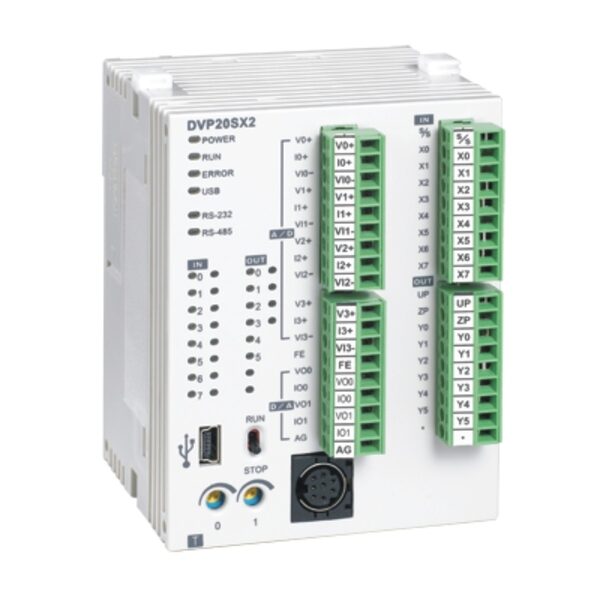 DVP20SX211R – Procesorové jednotky PLC série DVP-S